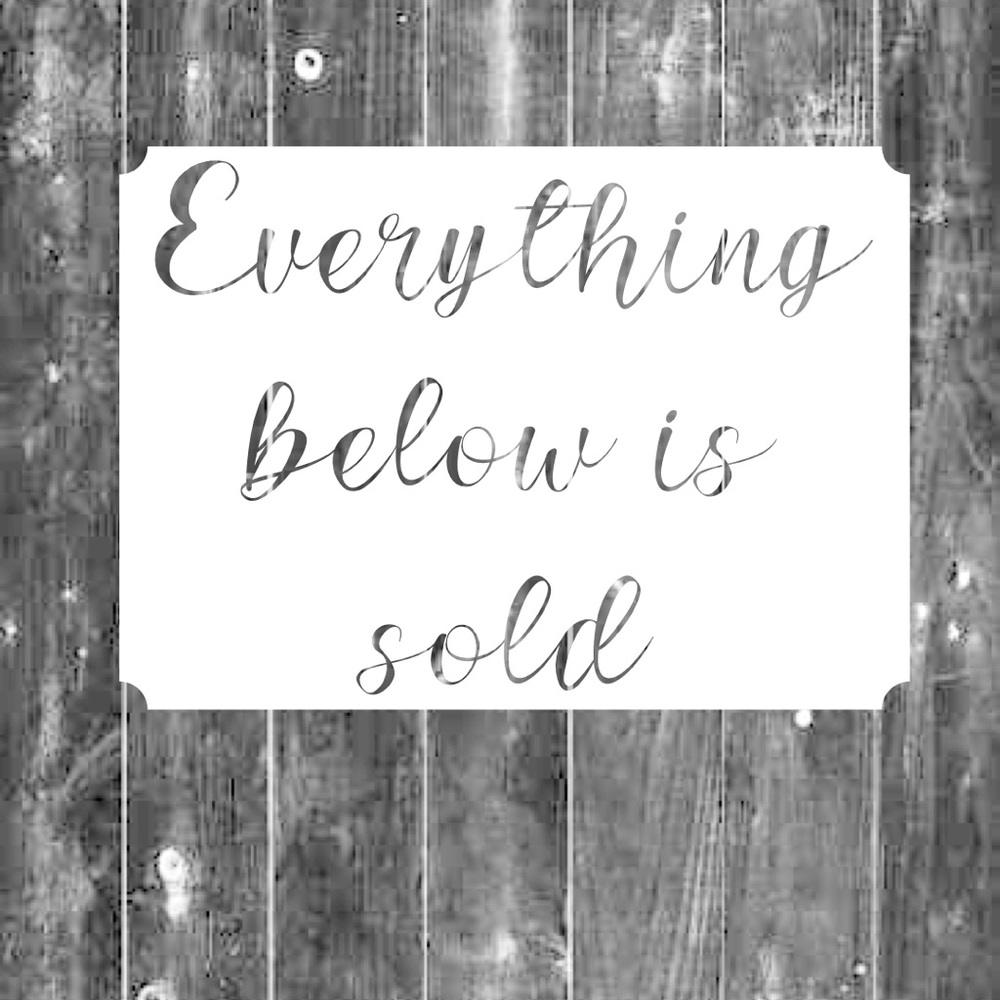 So send the sold below…